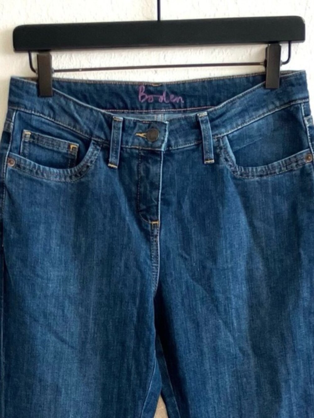 Boden Mid-Rise Bootcut Jeans - Picture 2 of 7